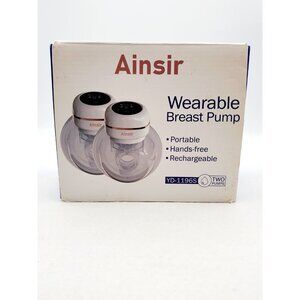 Ainsir Breast Pump Hands-free wearable Portable Rechargeable new open box